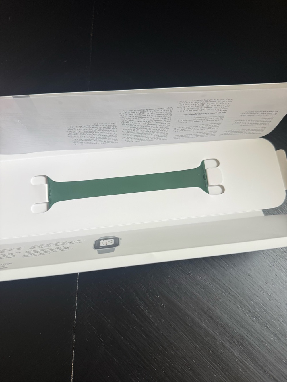 Apple Watch Band 41mm Solo Loop Size 6 Clover Green - Brand New
